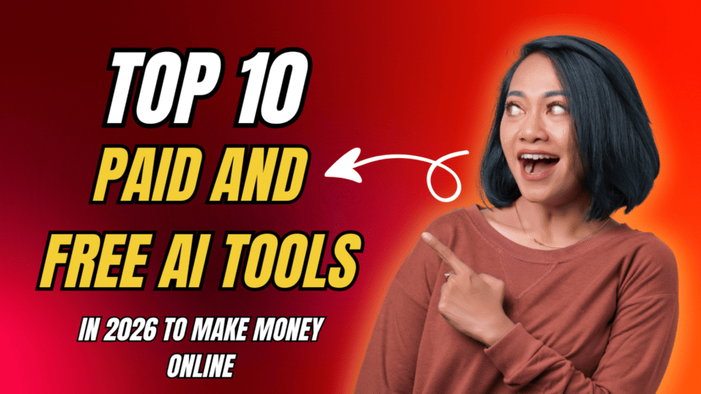Top 10 AI tools to make money
