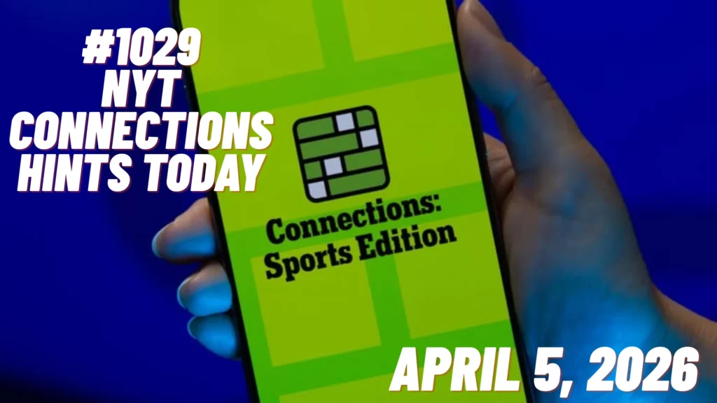 nyt connections hints today