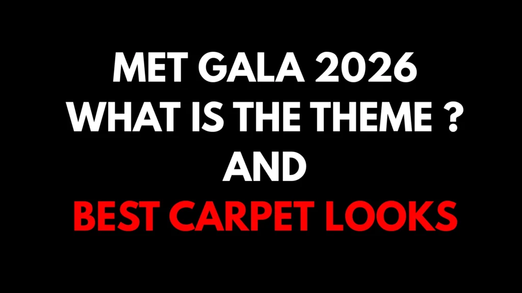 MET GALA 2026