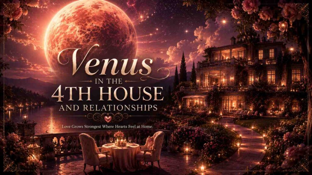 Venus in 4th house for love